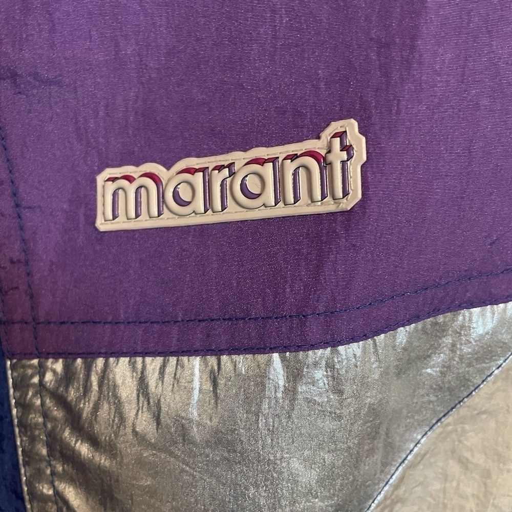 Isabel Marant MacKenzie colorblock track trouser. - Picture 3 of 11